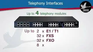 New IP-PBX Swan - Power and Elegance