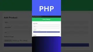 PHP Basic Project | #code #coding #html #css #javascript #php #phpproject #webdesign #webdevelopment