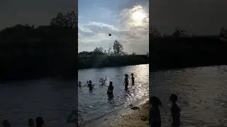 Тренировка на речке 🤽‍♂️💦 