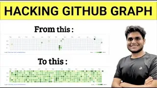 Hack Github Contribution Graph in 20 seconds 😎