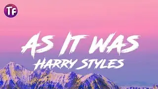 Harry Styles - As It Was (Lyrics)