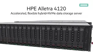 HPE Alletra 4120 animated product tour