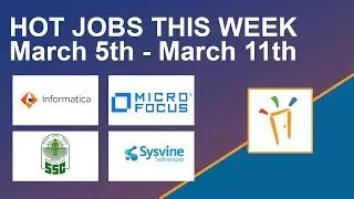 Freshersworld Hot Jobs Of The Week-(Mar 5th–Mar 11th) – SSC, Micro focus, Informatica, Sysvine Tech