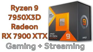 R9 7950X3D & RX 7900 XTX  Streaming + Gaming: Apex Legends, Fortnite, Overwatch 2, COD Warzone 2.0