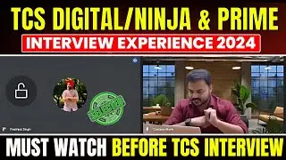 TCS Digital Interview Experience 2024 | All Interview Questions | Tips and Tricks 👨‍💻👩‍💻