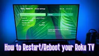 How to Restart/Reboot your Roku TV (TCL Roku TV)