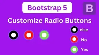 Bootstrap 5 Radio Buttons | Customize Radio Buttons of Bootstrap