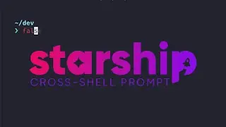 Customize your shell with starship