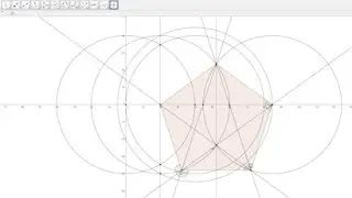 PERFECT Pentagram-Pentagon with Compass & Straight Edge