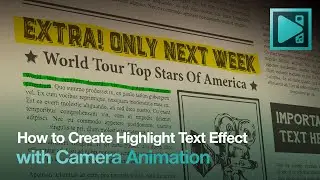 Text Highlight Effect in VSDC Free Video Editor