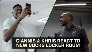 Giannis & Khris React To Fiserv Forum | MIDRANGE