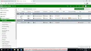 How to push firewall policy from Fortimanager to Fortigate