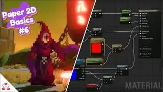 Custom Sprite Material in Unreal Engine 5 - Paper 2D Basics