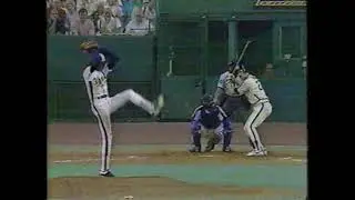 Houston Astros vs Montreal Expos (July 19, 1988) "Pascual Perez Gives Glenn Davis An Eephus Pitch"