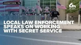 Local law enforcement reacts to security at Johnstown Trump rally