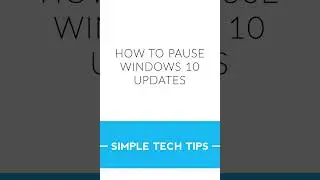 How to pause Windows 10 updates | Short Tips