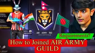 HOW TO JOINED AIR ARMY GUILD 🥶🔥|| REQUIREMENTS OR BENEFITS FOR PLAYERS