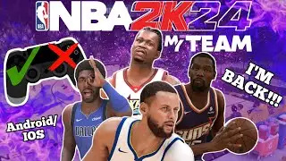 DRIBBLE COMBOS FOR NBA2K24 MYTEAM MOBILE | With or Without Controller