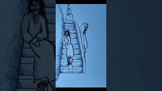 #shorts spooky stairs | tangga angker #ghost #horror