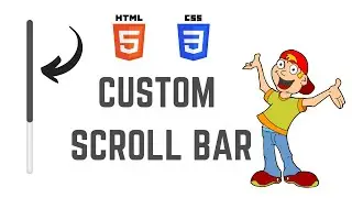 How to Create a Custom Scrollbar using CSS | HTML CSS Tutorial