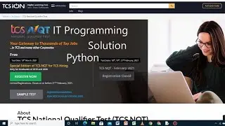 TCS NQT 21 Feb 2021 IT Coding Solution