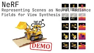 NeRF - Neural Radiance Fields for View Synthesis (2D to 3D) - DEMO