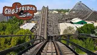 Ghostrider Front Row POV | California’s Best Wooden Roller Coaster! Knotts Berry Farm