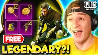 FULL LEGENDARY SET FOR FREE?! PUBG MOBILE