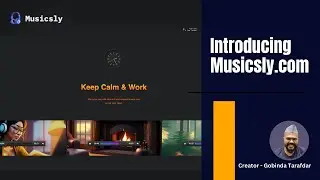 Musicsly.com: Your Ad-Free Natural Sound Mixer & Productivity Tool