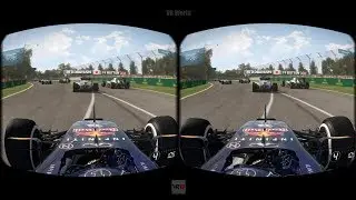 F1 Formula Racing in Virtual reality - Grand Prix Race Highlights 3D VR SBS HTC Vive