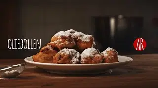 Zelf Oliebollen Bakken / How to Make Oliebollen (Dutch Doughnuts) / ASMR Cooking