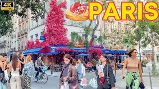 Paris, France 🇫🇷 Paris 2024 City Center, 🍰Pastries, Visits & Surprises! Paris Walk 4K ▶️1h35