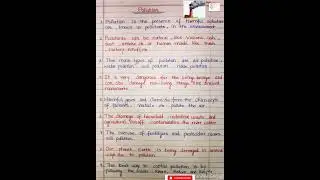 Pollution l essay writing on pollution l speech on pollution l paragraph writing on pollution