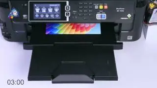 Epson Workforce WF-7610: тест на скорость печати фото А4. Режим 