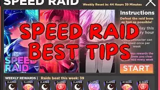 Speed Raid - 50 Raids Every Week Never Been So Easy! in 