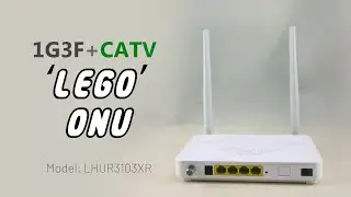 XPON ONU LHUR3103XR 1GE+3FE+CATV 2.4G WIFI