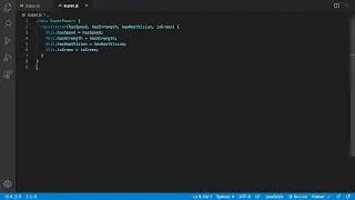 Visual Studio Code trick to quickly assign fields in your JavaScript constructor