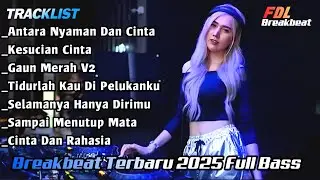 DJ BREAKBEAT TERBARU 2025 FULL BASS ANTARA NYAMAN DAN CINTA !!
