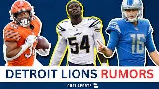 Detroit Lions Rumors: Sign Melvin Ingram? David Montgomery DOWNGRADE? Charles Harris Healthy