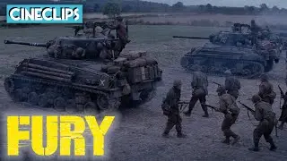 Anti-Tank Gun Fight | Fury | CineStream | With Captions