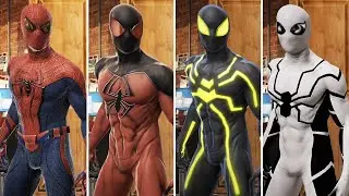 The Amazing Spider-Man (video game) All Suits