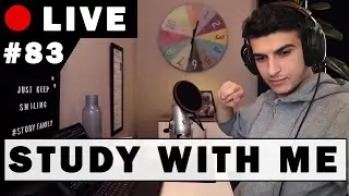 STUDY WITH ME & JIMMY LIVE😜 6 HOURS NO MUSIC