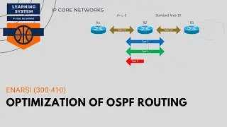 Optimization of OSPF routing | 13.3 OSPF #ENARSI (300-410) #CCNP