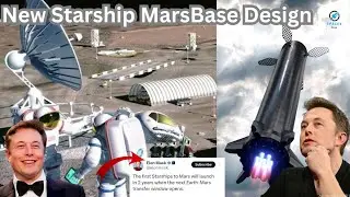 SpaceX's New Starship Mars Base Design Update...