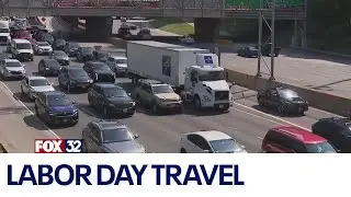 Labor Day weekend travel rush begins in Chicago