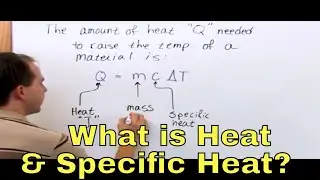 What is Heat, Specific Heat & Heat Capacity in Physics? - [2-1-4]