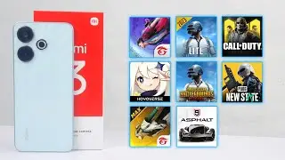 Redmi 13 8+ Games Test - PUBG/Asphalt 9/Genshin/Call Of Duty/Free Fire - G91 Ultra