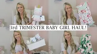 3RD TRIMESTER HAUL & PREGNANCY UPDATE | 31 WEEKS PREGNANT | CUTEST BABY THINGS! | ERICA LEE