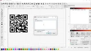 QrCode Generator in LightBurn