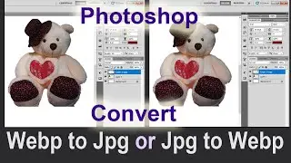 Problem: Unable to Convert Webp to Jpg and Jpg to Webp In Adobe Photoshop